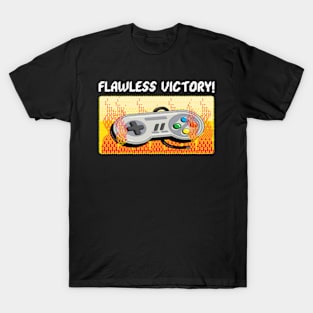 Flawless victory SNES controller T-Shirt